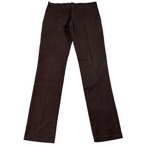 Carhartt WIP Sid Pant Men's 32x34 Dark Brown Slim Tapered Chino Trousers I003367
